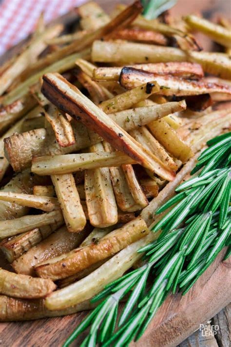 Herb Parsnip Fries Recipe | Paleo Leap