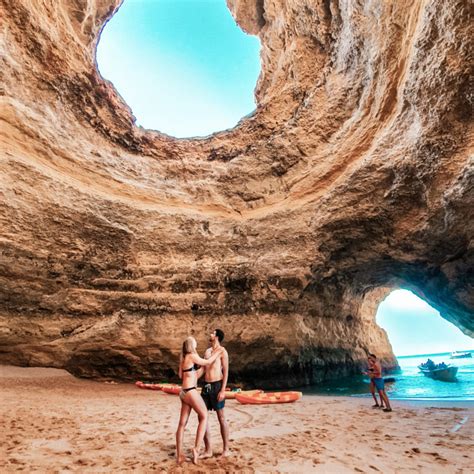 How to get inside the Benagil Caves in the Algarve (Portugal ...