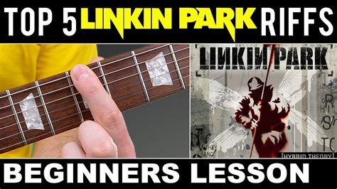 TOP 5 | EASY | LINKIN PARK | GUITAR RIFFS | Beginners Guitar Lesson - YouTube