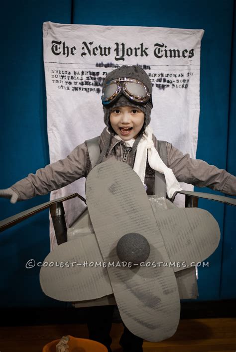 DIY Amelia Earhart Costume with a Twist