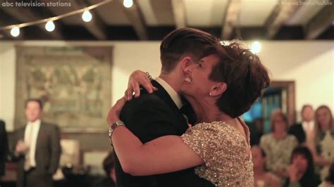 Mom with MS shares beautiful dance with son at wedding - ABC7 Los Angeles