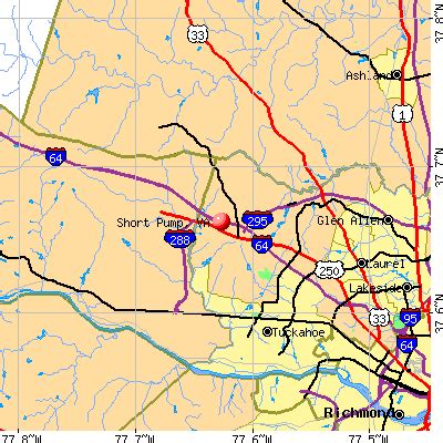 Short Pump, Virginia (VA 23059) profile: population, maps, real estate, averages, homes ...