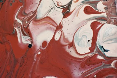 Red and White Abstract Painting · Free Stock Photo