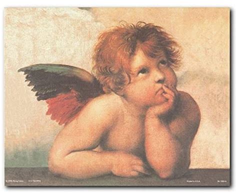 Raphael Cherubini Little Angel Wall Decor Art Print Poster (8x10 ...