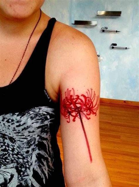 Tokyo Ghoul flower tattoo on the arm | www.otziapp.com Lily Tattoo ...