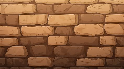 Animated Brick Wall Texture With A Brown Stone Appearance Background, Brick Wall, Brick, Stone ...