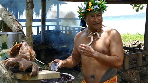 Samoan Experience Umu Le Vasa Resort - YouTube