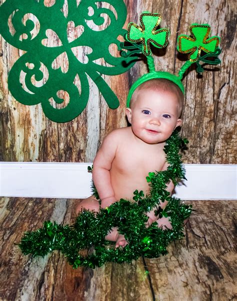 Landry's St Patricks Day pics - 6mth old baby photos Newborn Baby ...