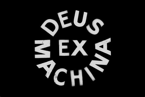 Identity | Deus ex machina, Deus ex, Lettering