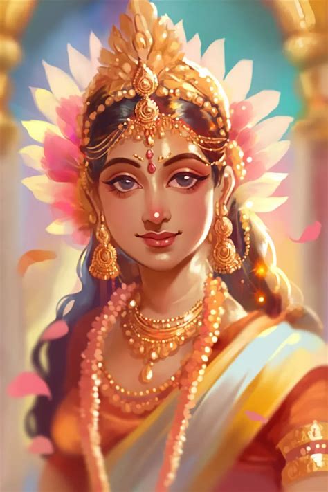 Lakshmi also known as Sri is one of the principal goddesses in Hinduism. She is the goddess of ...