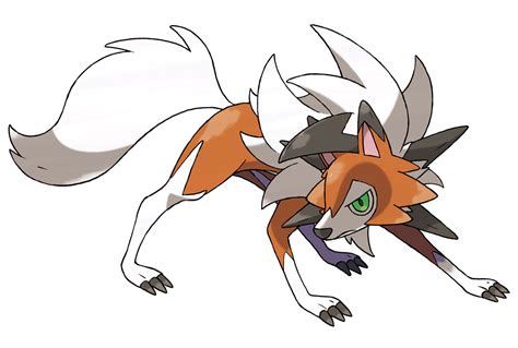 Dusk Form Lycanroc Art - Pokémon Ultra Sun and Ultra Moon Art Gallery