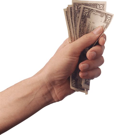 Hand Holding Cash Money transparent PNG - StickPNG