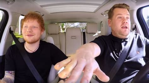 Ed Sheeran Teases Upcoming Carpool Karaoke With James Corden