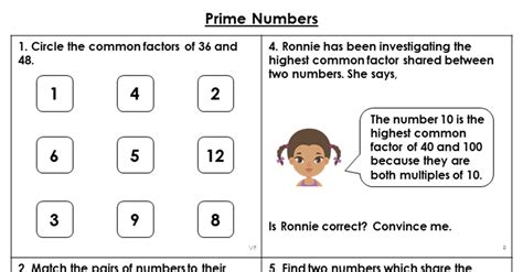 Year 5 Prime Numbers Lesson – Classroom Secrets | Classroom Secrets