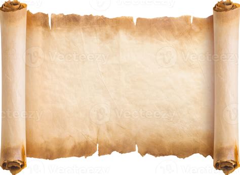 old parchment paper scroll sheet vintage aged or texture background ...