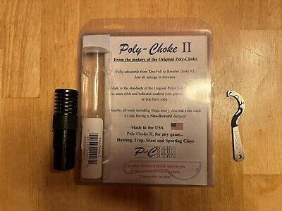 Poly Choke II Fully Adjustable 12GA Shotgun choke For Izhmash Saiga 12GA | eBay