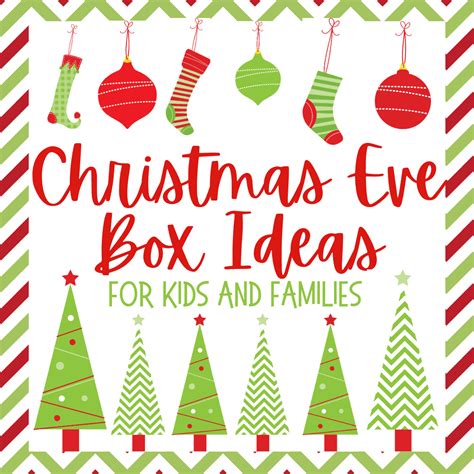 Christmas Eve Box Ideas for Kids and Families - Vanessa Myers