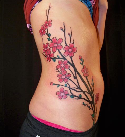 Cherry Blossom flower Tattoos