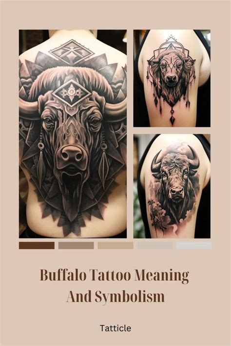 Buffalo Tattoo Meaning And Symbolism - Tatticle