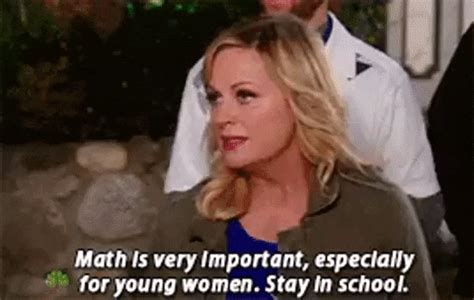 Leslie Knope Math GIF - Find & Share on GIPHY