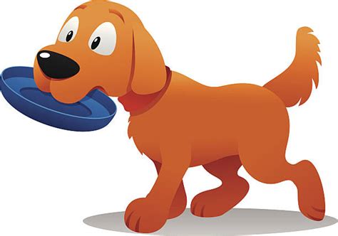 Dog Holding Frisbee Illustrations, Royalty-Free Vector Graphics & Clip Art - iStock