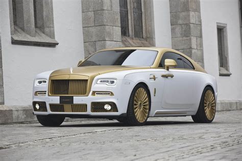 Mansory's Rolls-Royce Wraith Palm Edition 999 dazzles with Gold