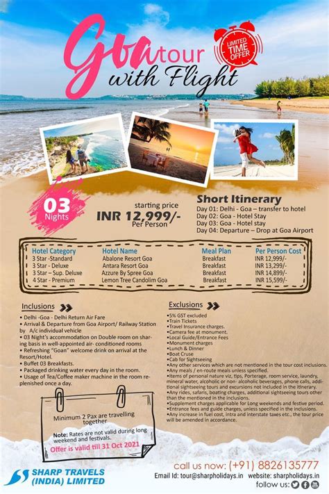 Romantic goa tour packages – Artofit