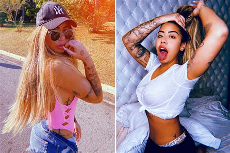 Neymar’s sister Rafaella Santos flaunts curves in stunning series of ...