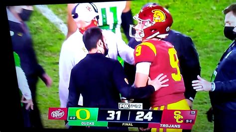 crazy ending oregon ducks vs usc trojains pac 12 championship game 2020 - YouTube