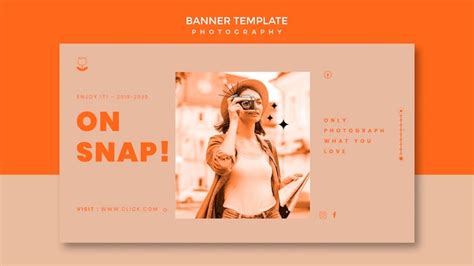Free PSD | Photography workshop banner template