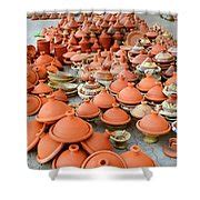 Tajine Pottery Stacked In A Market Photograph by Paolo Negri | Fine Art America