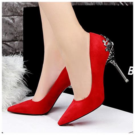 Women's Assorted High Heels w/ British Baroque Metallic Finish | Heels, Elegant high heels, High ...