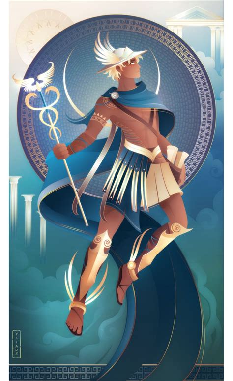 Hermes ~ Greek Mythology by Yliade on DeviantArt in 2020 | Greek ...