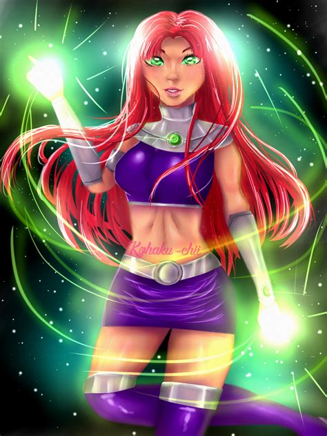 Starfire [[ Teen Titans Fan Art ]] by Kohaku-chii on DeviantArt