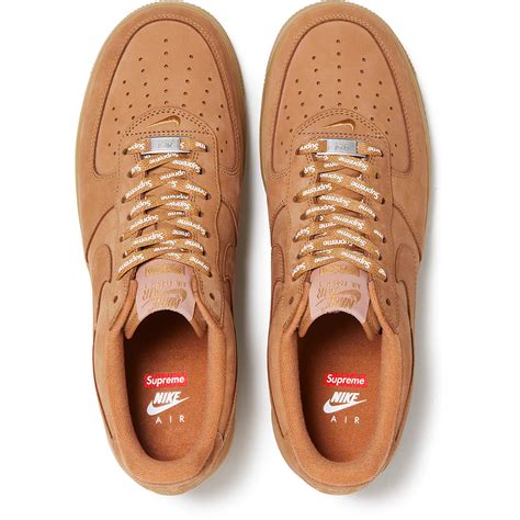 Nike Air Force 1 Low Wheat - fall winter 2021 - Supreme