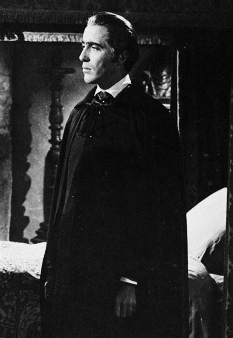 ~ Christopher Lee in ‘Dracula’, 1958 ~ (With images) | Hammer horror films, Vampire movies ...