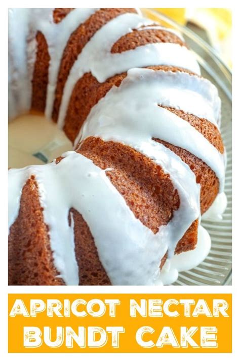 Apricot Nectar Bundt Cake | Cake recipes, Cake, Homemade cakes