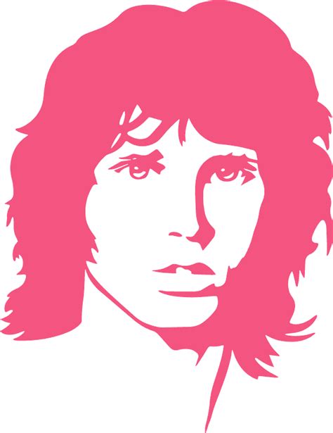 Embellishments printable cut file cricut sublimation Jim Morrison svg png dxf the doors singer ...