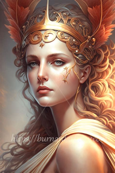 Athena Digital Download Goddess of Wisdom, Warfare, and Handicraft Greek Mythology AI Art Print ...