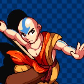 Avatar Aang - [PixelArt] by WaterPixelArt on Newgrounds