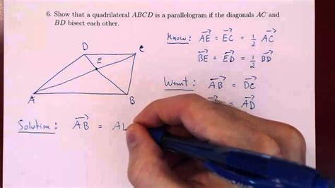 Geometric Vectors - Problem 4 - YouTube