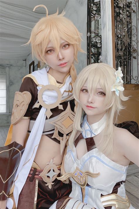 Aether meet Lumine #Cosplay Genshin Impact | HoYoLAB