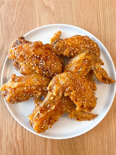 Crispiest Hot Honey Butter Wings (viral) - Viral TikTok Asian recipes!