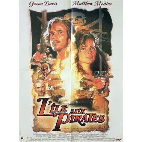 CUTTHROAT ISLAND Movie Poster 23x32 in.