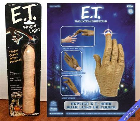 'E.T. Finger Light'. It's 1982, Spielberg's 'E.T.' has just captured the world's imagination ...