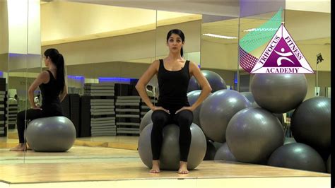 Pilates Basic Ball - Seated Ball Bounce - YouTube