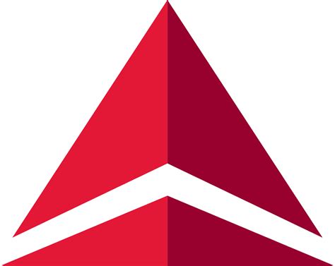 Logo de Delta Air Lines aux formats PNG transparent et SVG vectorisé