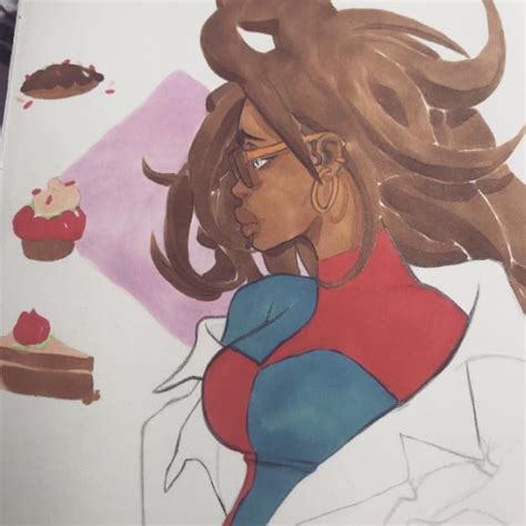 Android 21 fan art : r/dbfz