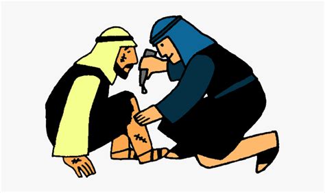 Parable Of A Good Samaritan Mission Bible Class Clip - Clip Art Good ...