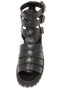 Shoe Republic LA Antonio Black Strappy Sandals - $15 : Fashion Shoes on ...